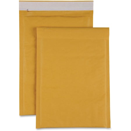 Sparco Bubble Cushioned Mailers, Size 00, 5" x 10", Kraft, PK250 SPR74979